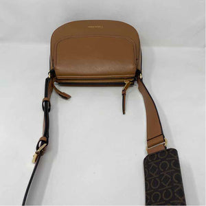 Pre-Owned Calvin Klein Tan faux leather Handbag