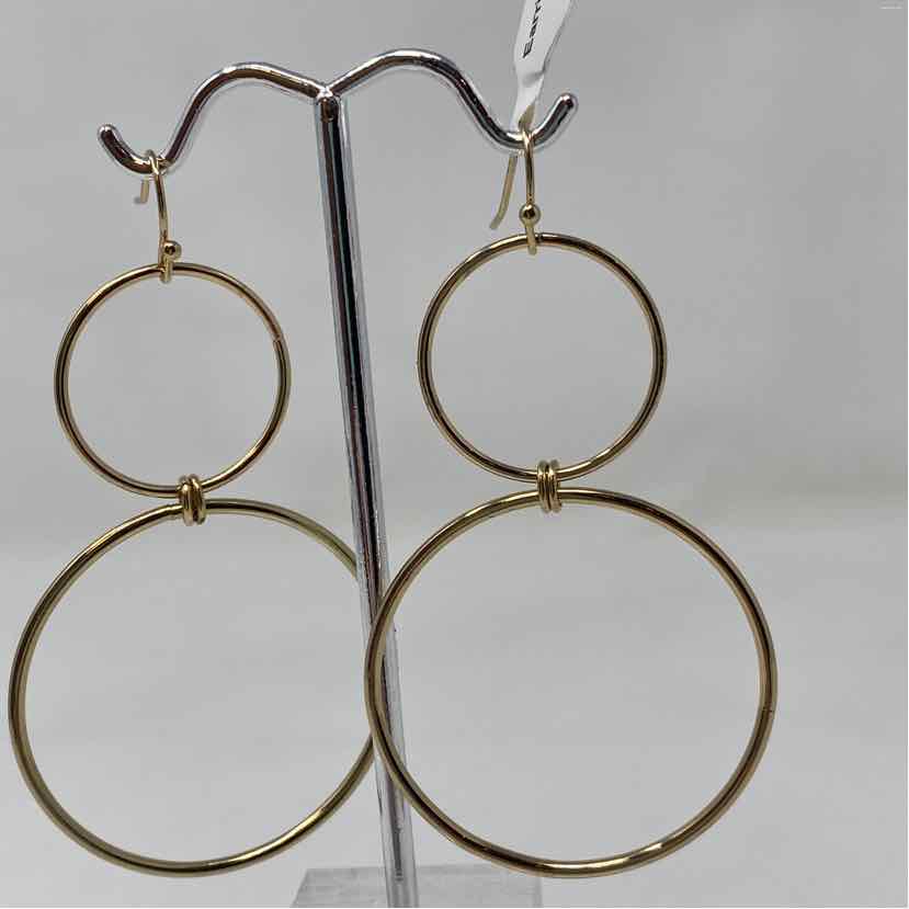 Gold Metal Earrings