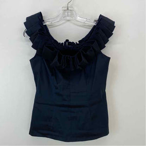 Pre-Owned Size 8/M Tadashi Navy Top