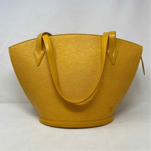 Pre-Owned Louis Vuitton Yellow Leather Designer Handbag