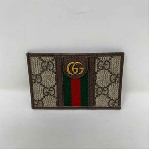 Pre-Owned Gucci Monogram Canvas Designer Wallet
