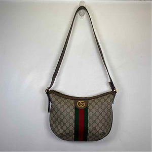 Pre-Owned Gucci Monogram Canvas Designer Handbag