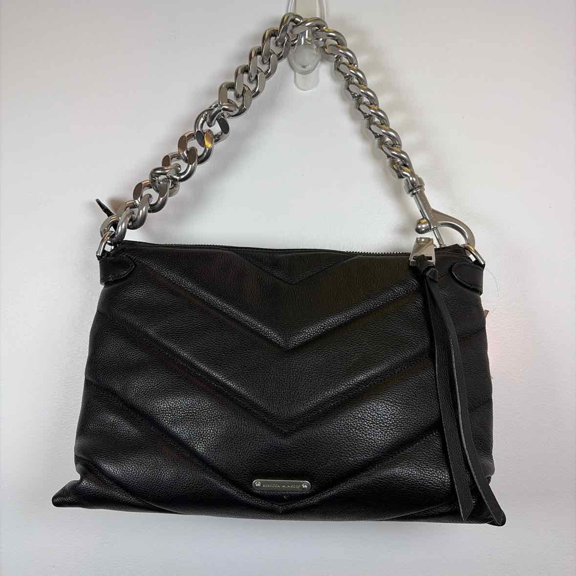 Pre-Owned Rebecca Minkoff Black Leather Handbag