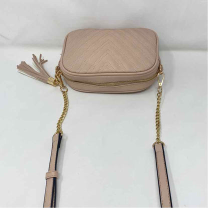 Pre-Owned lola mae Light Pink Pleather Handbag