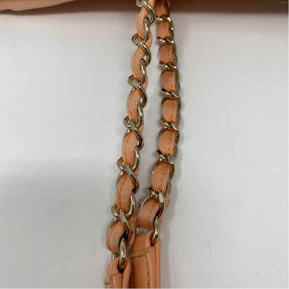 Pre-Owned Chanel Orange Canvas Designer Handbag