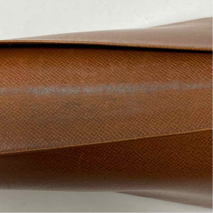 Pre-Owned Louis Vuitton Tan Canvas Designer Wallet