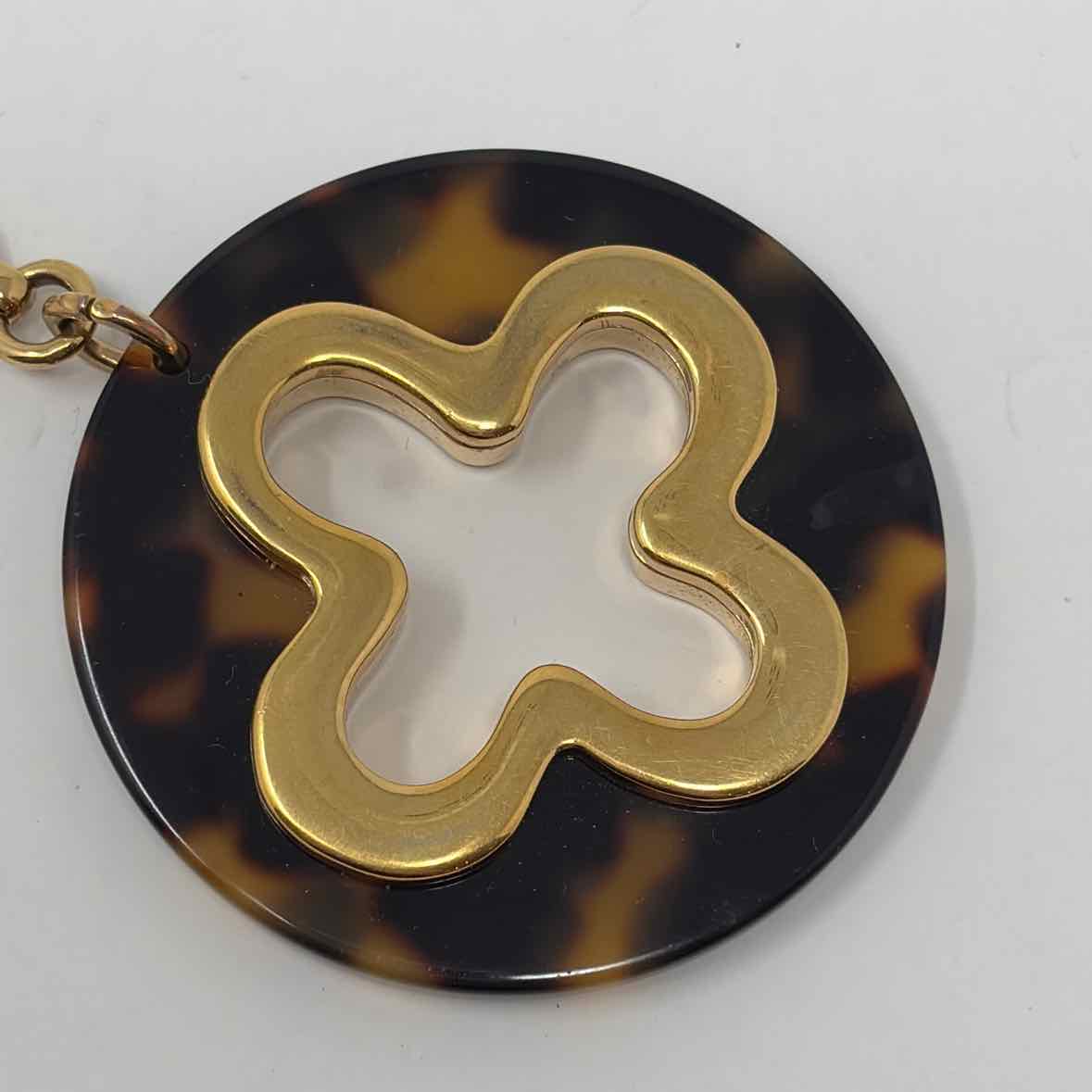 Pre-Owned Louis Vuitton Tortoise Acrylic Designer Jewelry