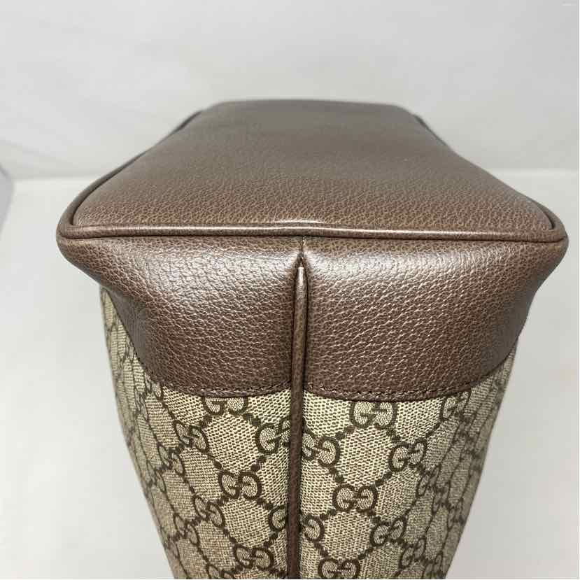 Pre-Owned Gucci Monogram Canvas Designer Handbag