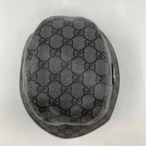 Pre-Owned Gucci Grey Canvas Designer Hats