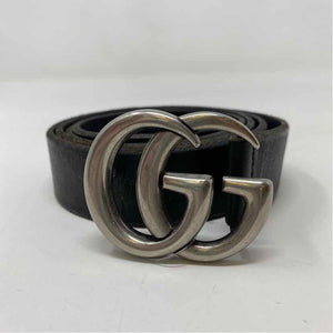 Pre-Owned Gucci Brown Leather Designer Belt