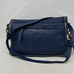 Pre-Owned BolstaNova Blue Leather Handbag