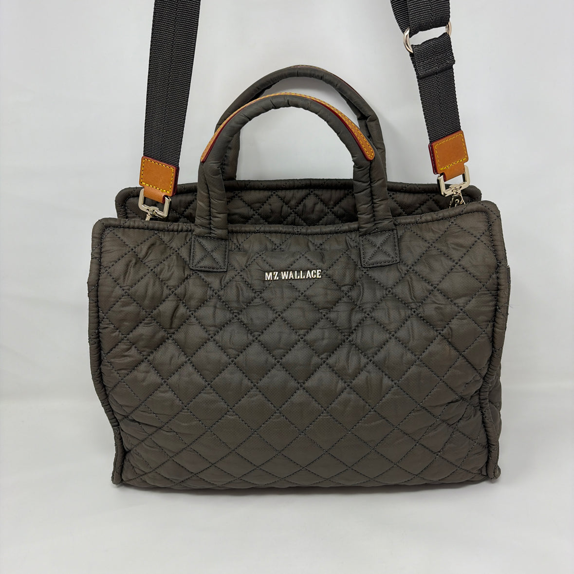 Pre-Owned MZ Wallace Grey Nylon Handbag