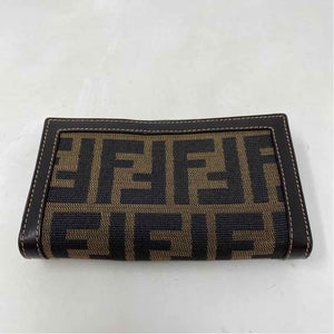 Pre-Owned Fendi Monogram Canvas Designer Wallet