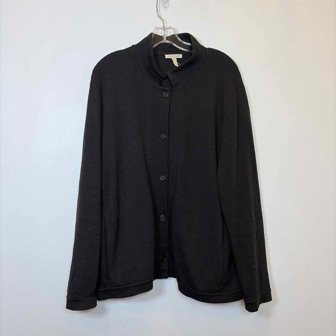 Pre-Owned Size XL Eileen Fisher Black Sweater