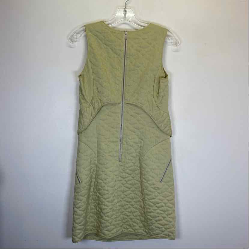Pre-Owned Size S Theory Lime Green Casual Dress