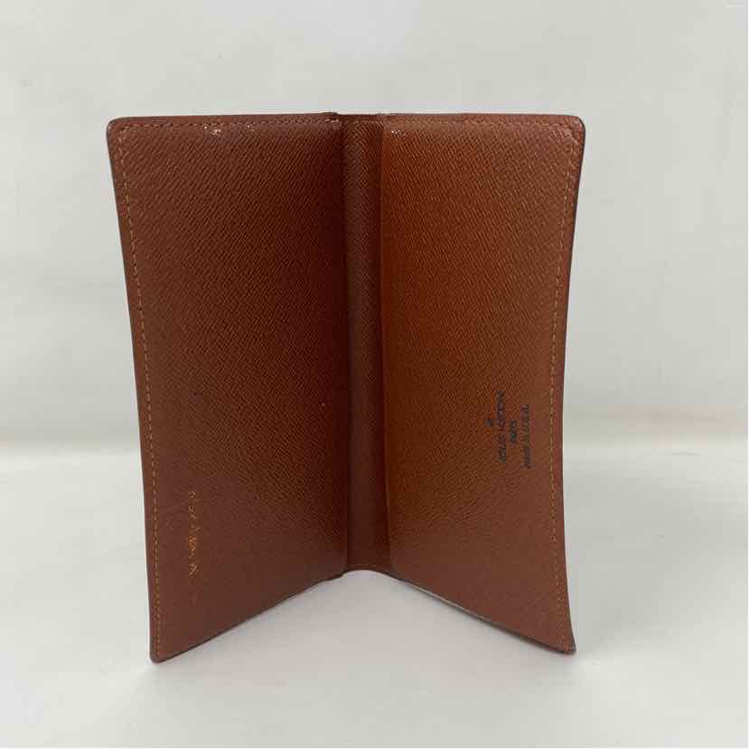 Pre-Owned Louis Vuitton Brown Coated Canvas Designer Wallet