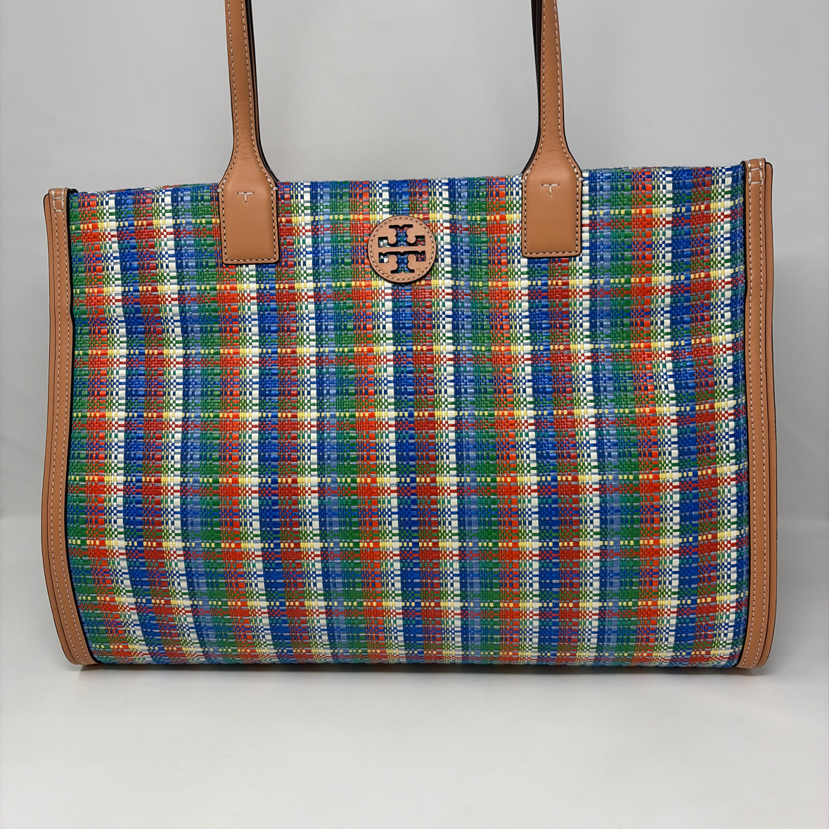 Pre-Owned Tory Burch Multi Woven Handbag