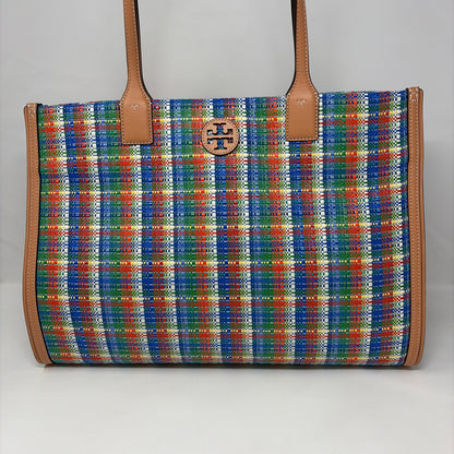 Pre-Owned Tory Burch Multi Woven Handbag