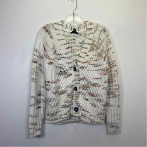 Pre-Owned Size S Aqua White Sweater