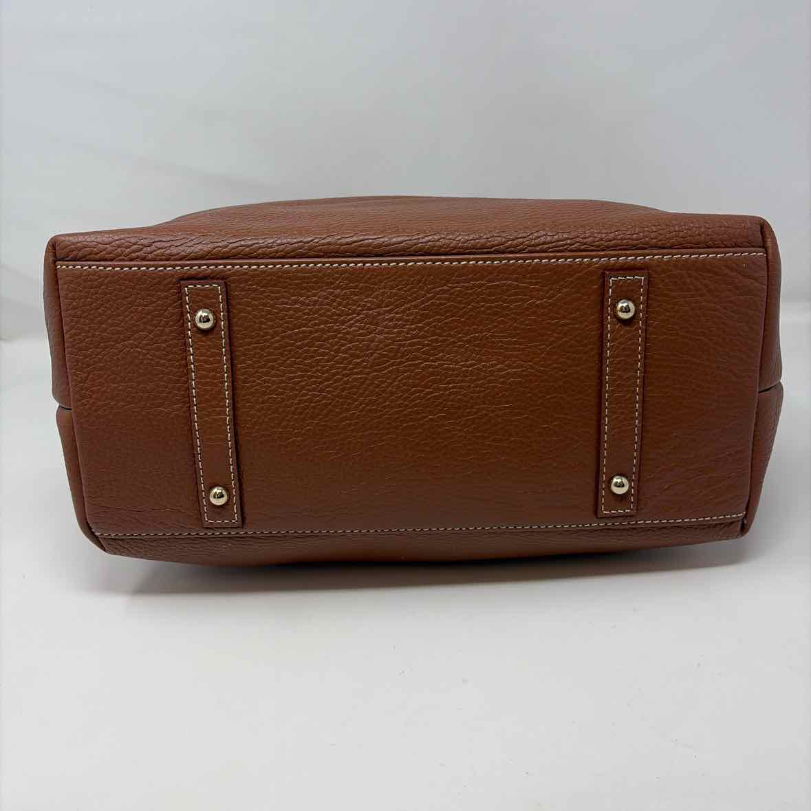 Pre-Owned Dooney & Bourke Brown Leather Handbag