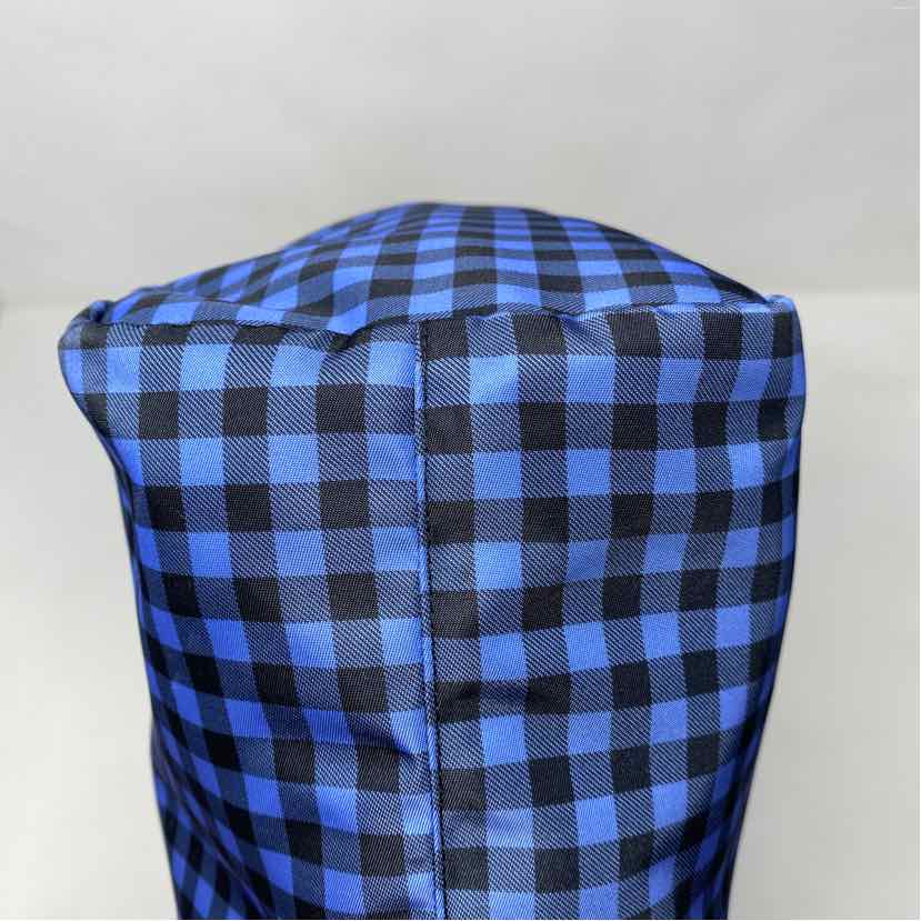 Pre-Owned Prada Plaid Nylon Designer Handbag