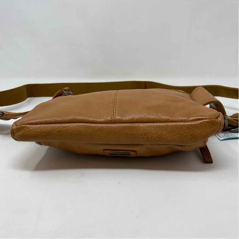 Pre-Owned Spikes & Sparrow Cognac Leather Handbag