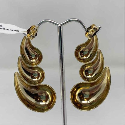 Gold Metal Earrings