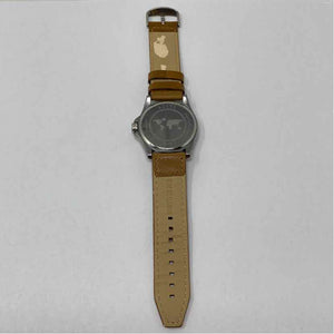 Pre-Owned Adexl Tan Leather Watch