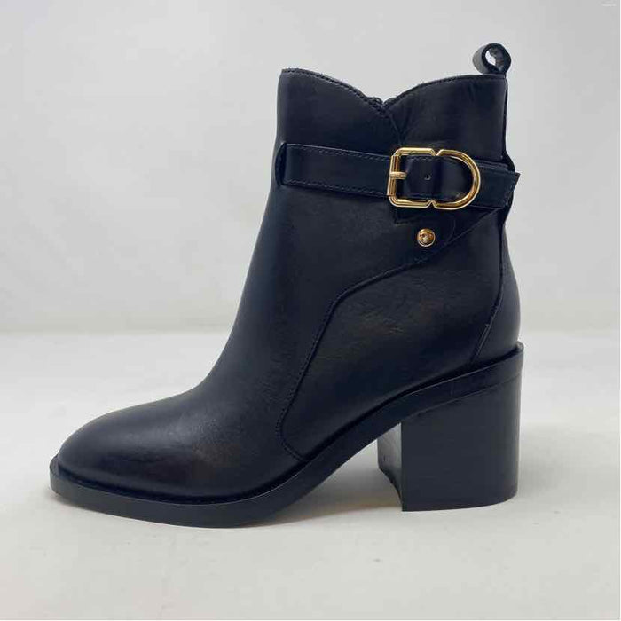 Pre-Owned Shoe Size 5 Nine West Black Booties
