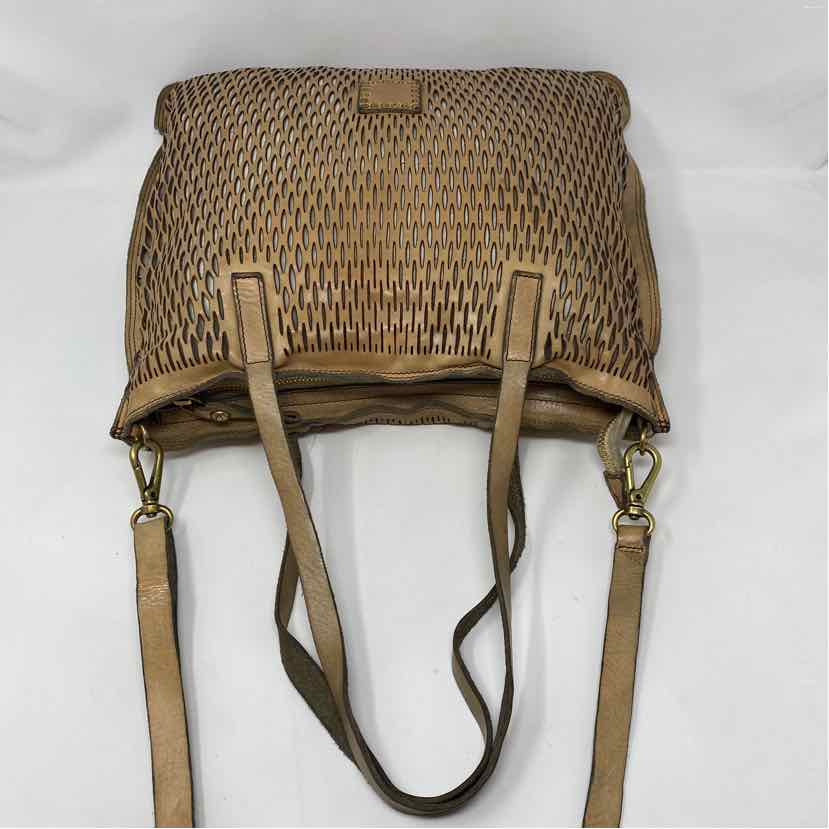 Pre-Owned Campomaggi Tan Leather Handbag