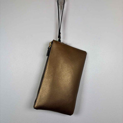 Pre-Owned Neiman Marcus Gold/Silver Coated Canvas Handbag