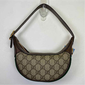 Pre-Owned Gucci Monogram Canvas Designer Handbag