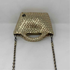 Pre-Owned preneLOVE Gold Vegan Handbag
