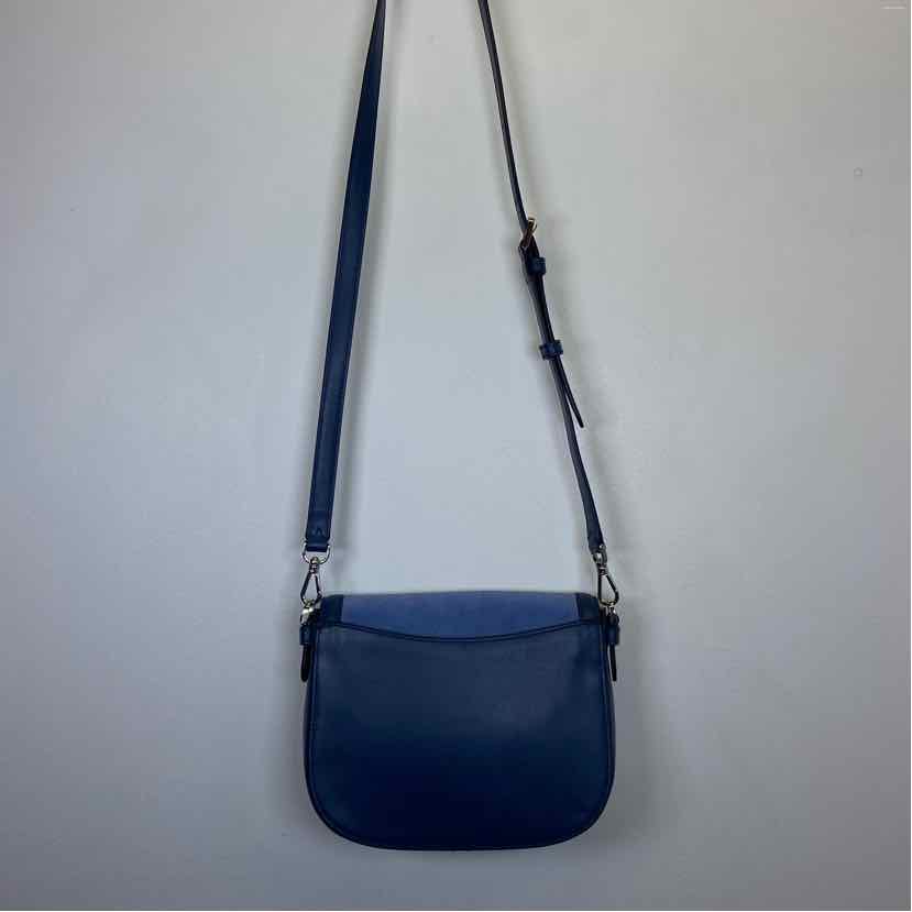 Pre-Owned Kate Spade Blue Leather Handbag