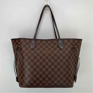 Pre-Owned Louis Vuitton Damier Eben Canvas Designer Handbag