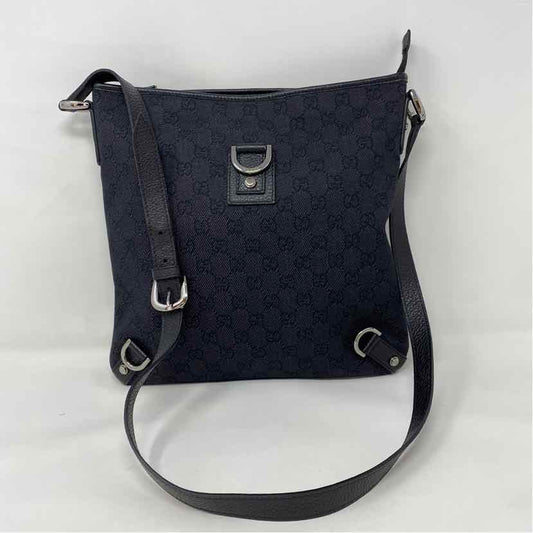 Pre-Owned Gucci Denim Canvas Designer Handbag