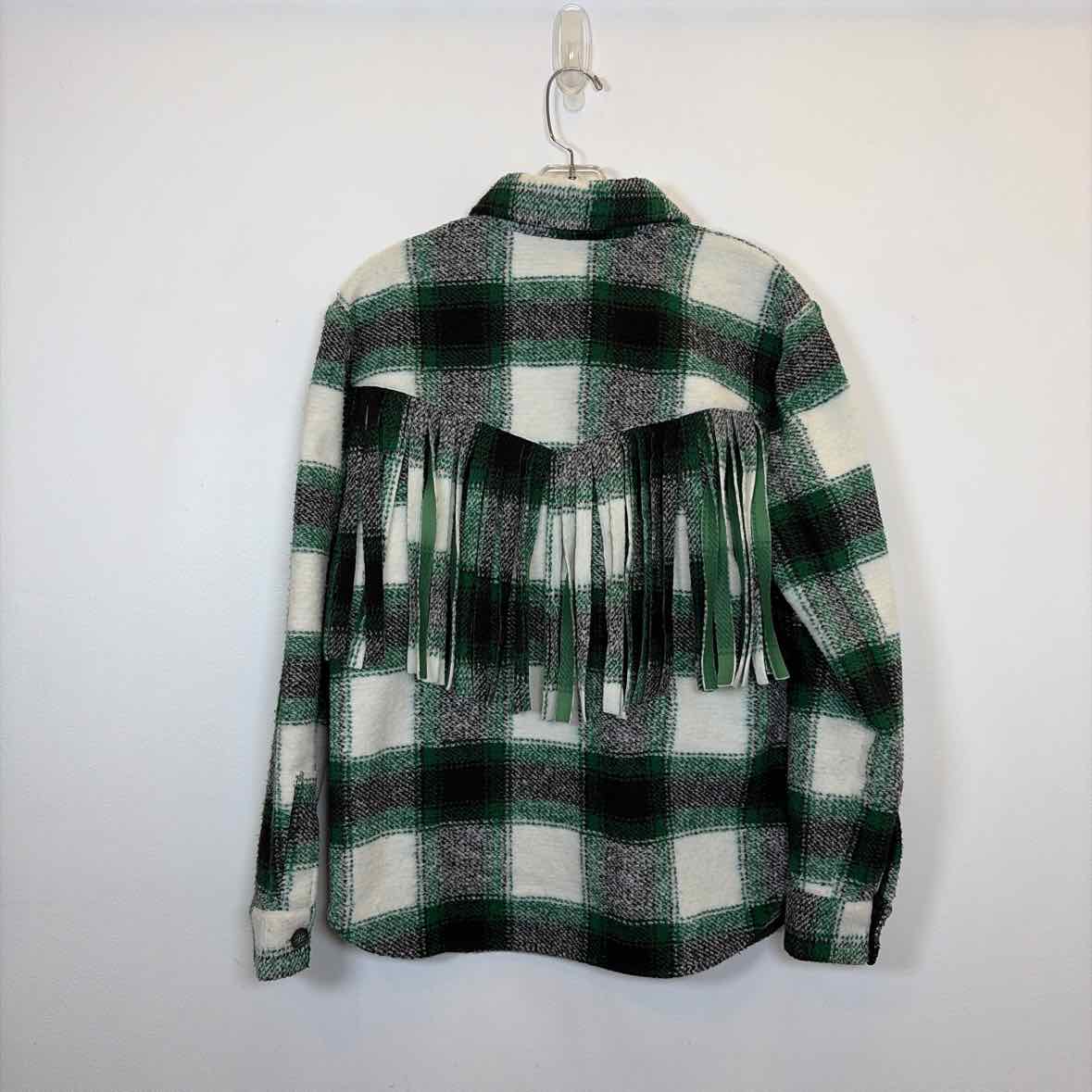 Pre-Owned Size XS Central Park West Green Multi Jacket