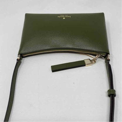 Pre-Owned Kate Spade Olive Leather Handbag
