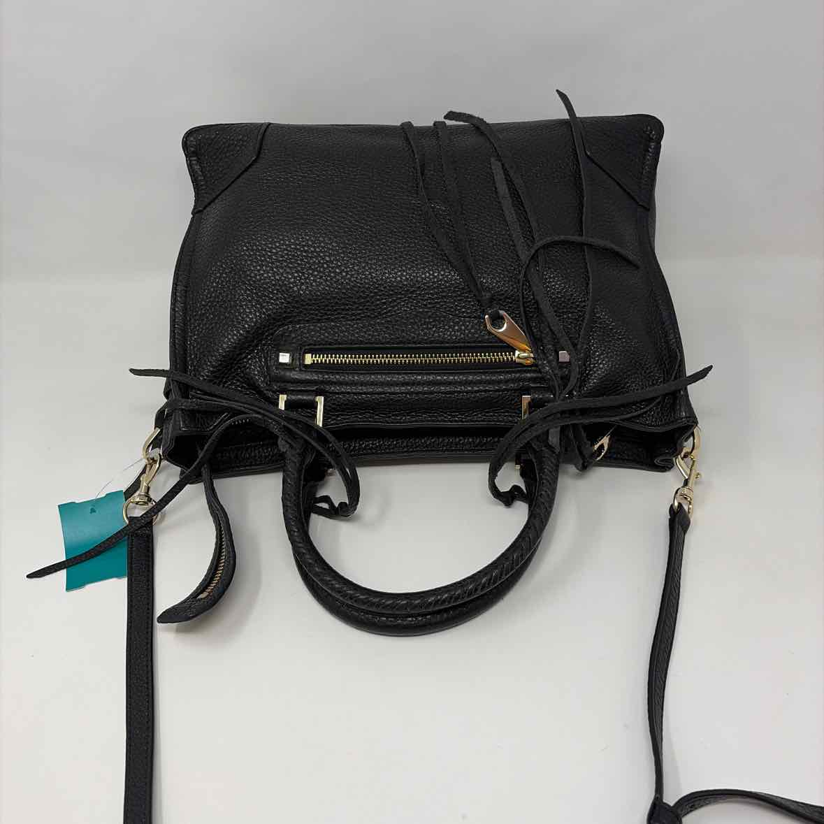 Pre-Owned Rebecca Minkoff Black Leather Handbag