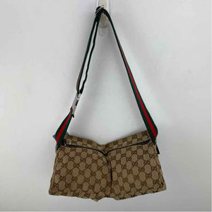 Pre-Owned Gucci Monogram Canvas Designer Handbag