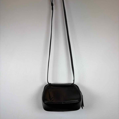 Pre-Owned Saint Laurent Black Leather Designer Handbag