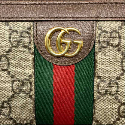 Pre-Owned Gucci Monogram Canvas Designer Wallet
