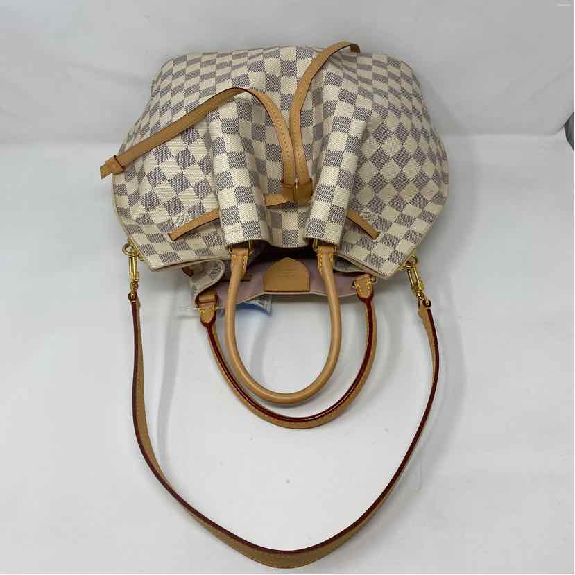 Pre-Owned Louis Vuitton Damier Azur Canvas Designer Handbag