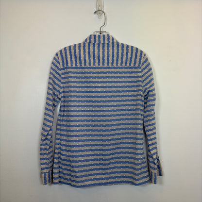 Pre-Owned Size S J McLaughlin Grey/Blue Top