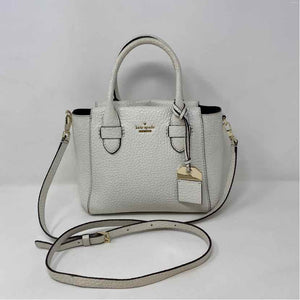 Pre-Owned Kate Spade White Leather Handbag