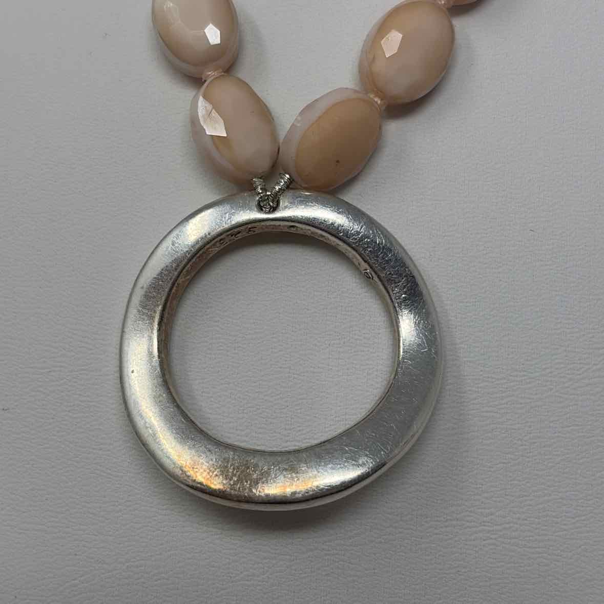 Pre-Owned Simon Sebbag Designs Peach Stones Necklace