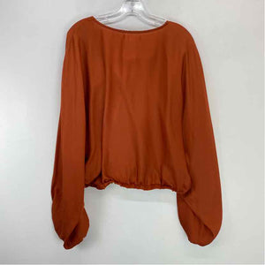 Pre-Owned Size L Mustard Seed Orange Top