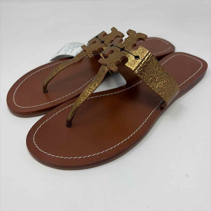 Pre-Owned Shoe Size 10 Tory Burch Cognac Sandals