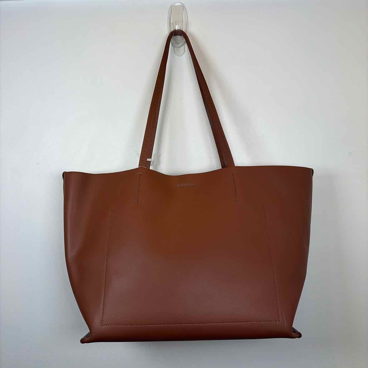 Pre-Owned Everlane Cognac Leather Handbag