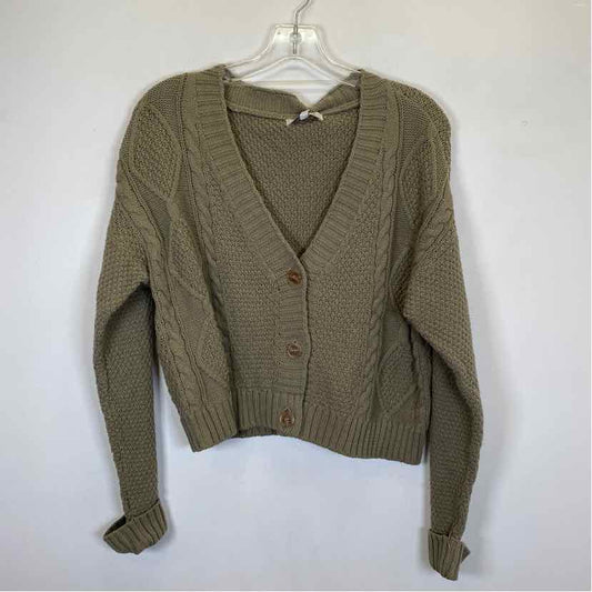 Pre-Owned Size S hooked up Olive Cardigan